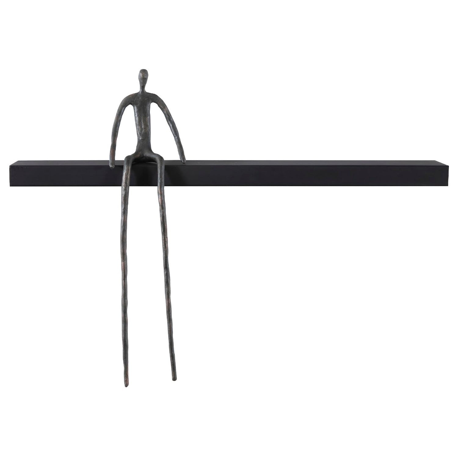 Phillips Collection Moveable Man on Shelf Wall Shelf