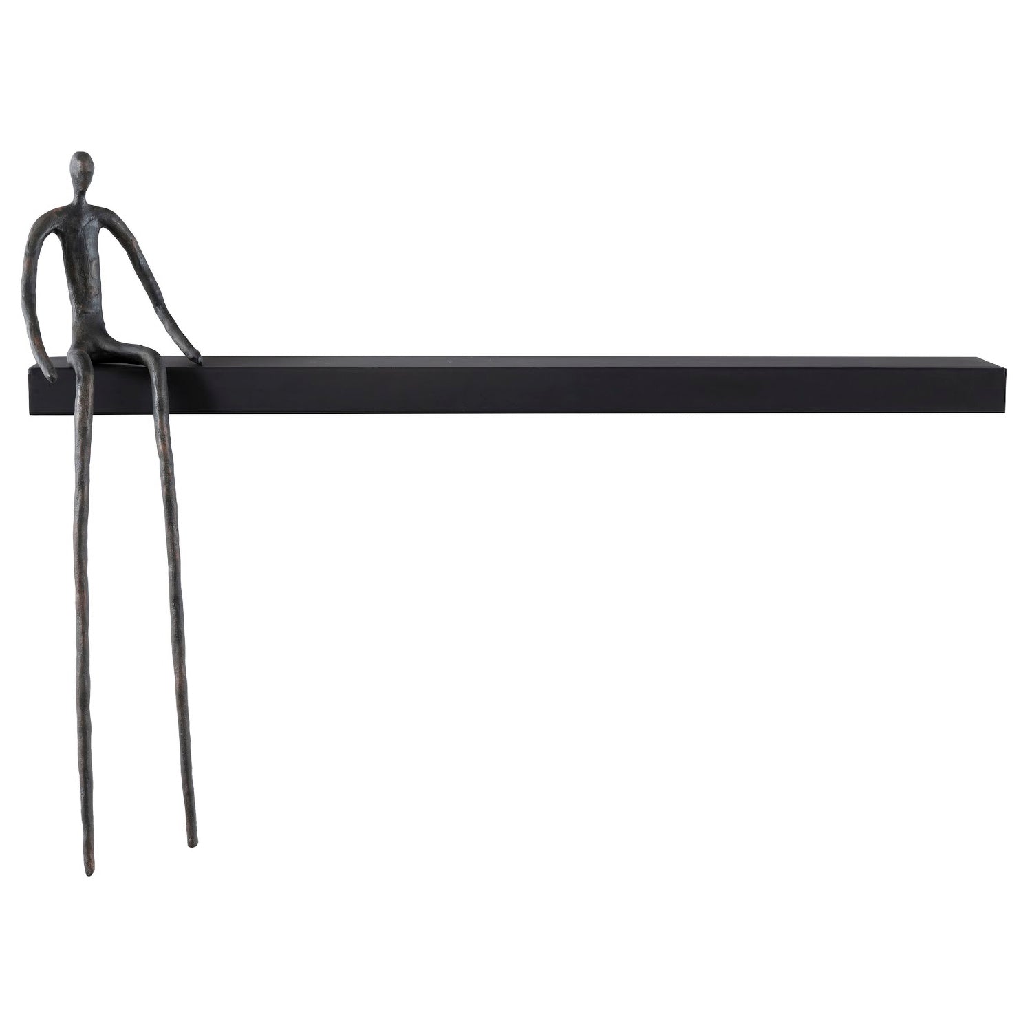 Phillips Collection Moveable Man on Shelf Wall Shelf