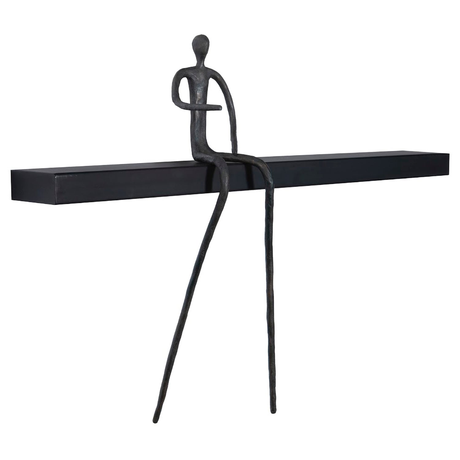 Phillips Collection Moveable Man on Shelf Wall Shelf