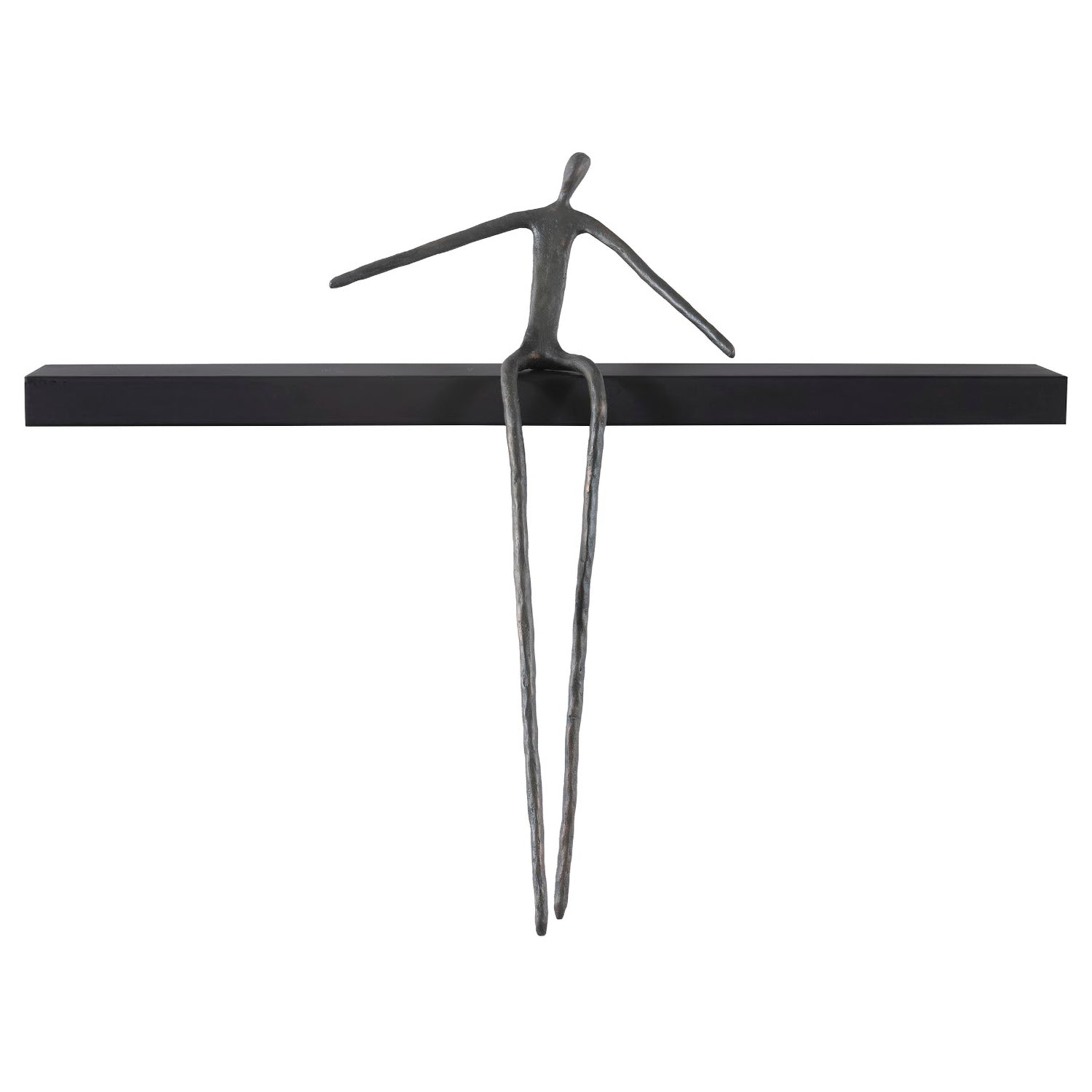 Phillips Collection Moveable Man on Shelf Wall Shelf