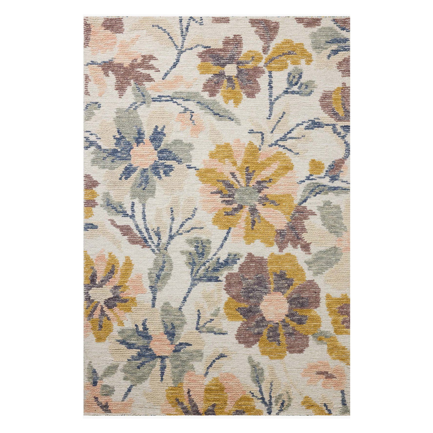 Loloi Tilly Bone/Multi Hand Tufted Rug