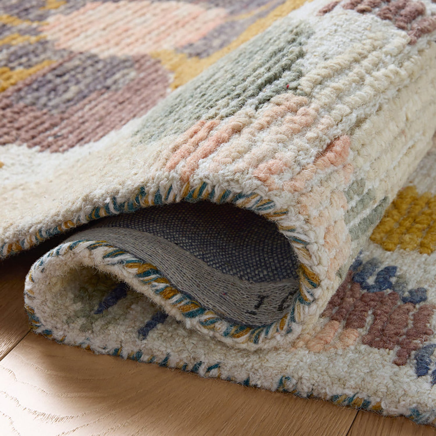 Loloi Tilly Bone/Multi Hand Tufted Rug