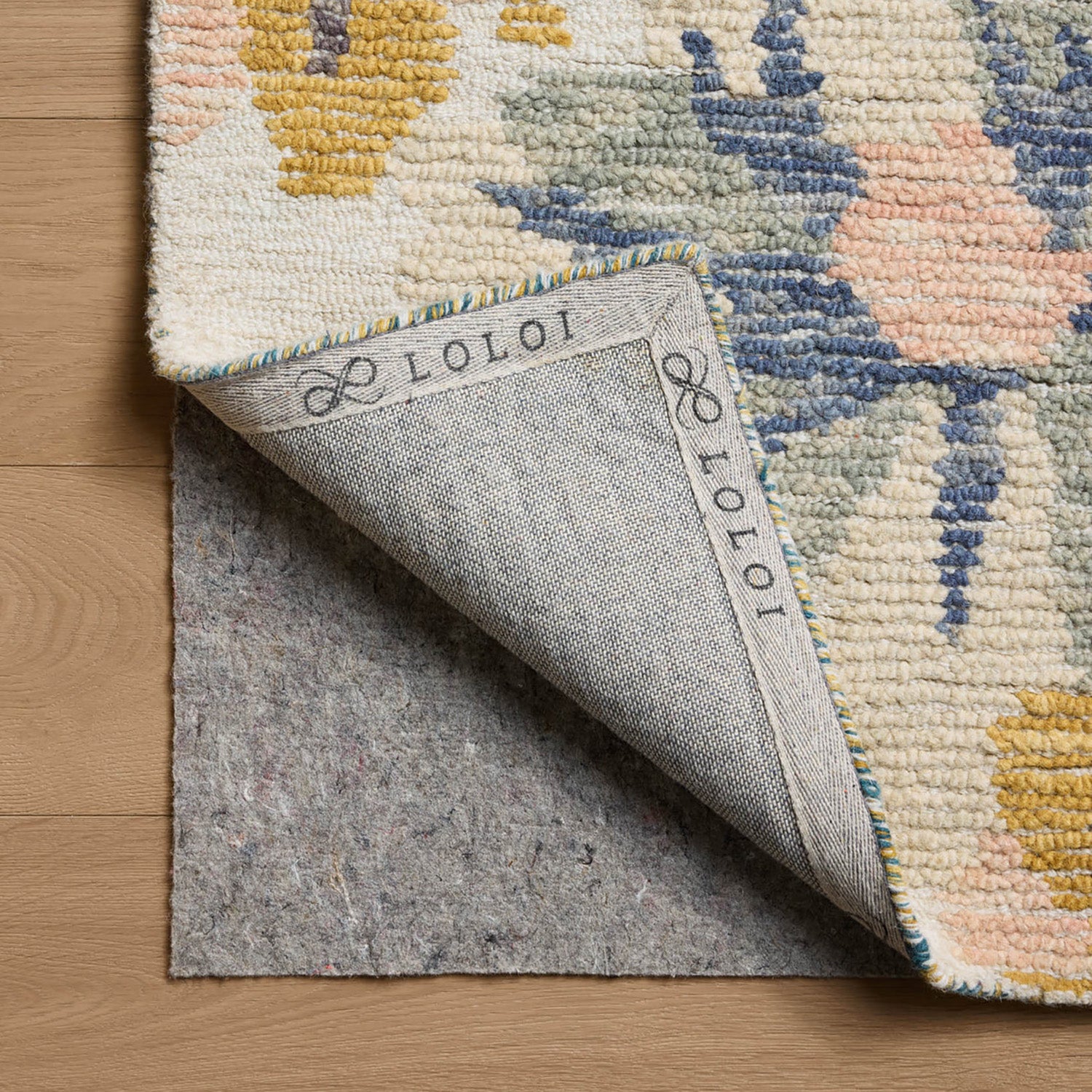 Loloi Tilly Bone/Multi Hand Tufted Rug