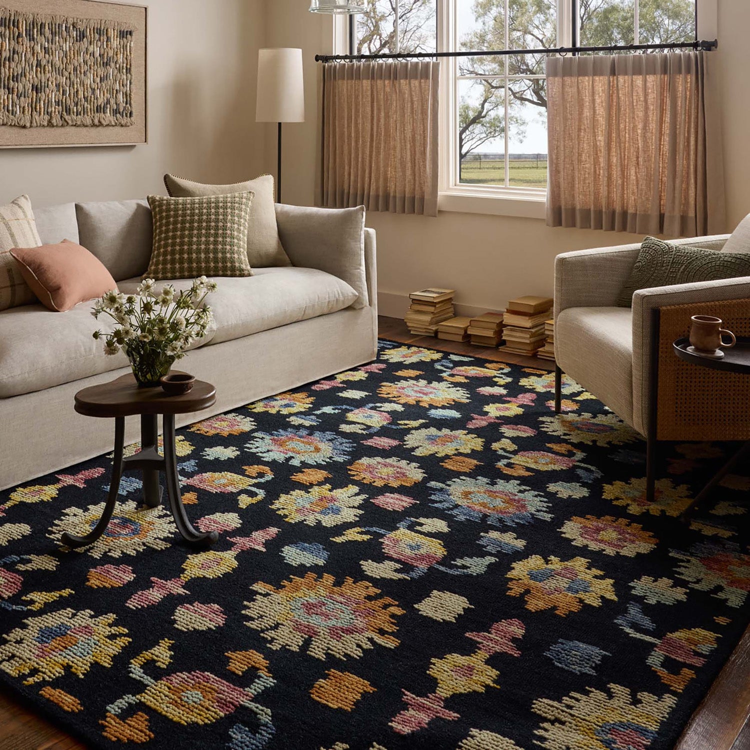 Loloi Tilly Midnight/Multi Hand Tufted Rug