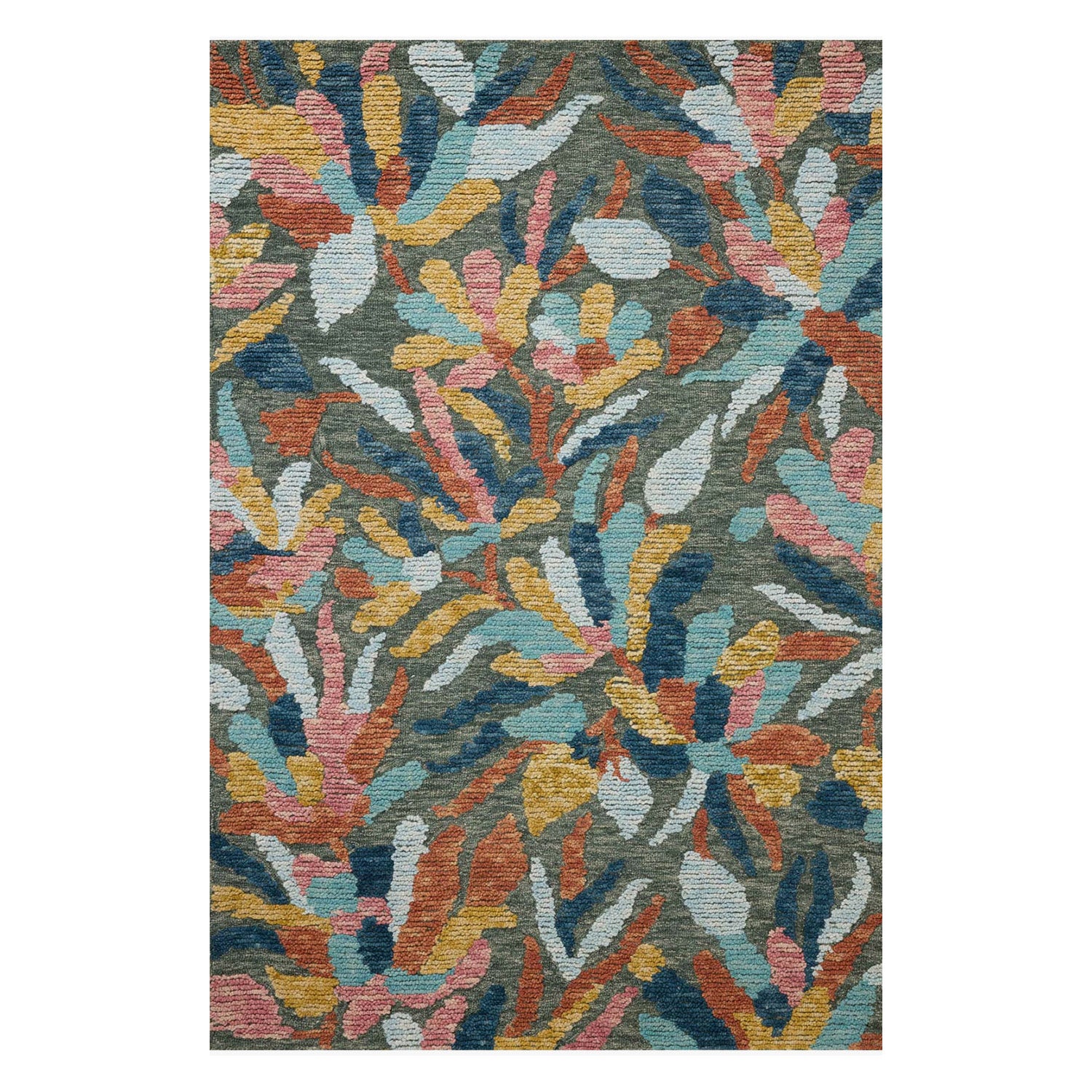 Loloi Tilly Green/Multi Hand Tufted Rug