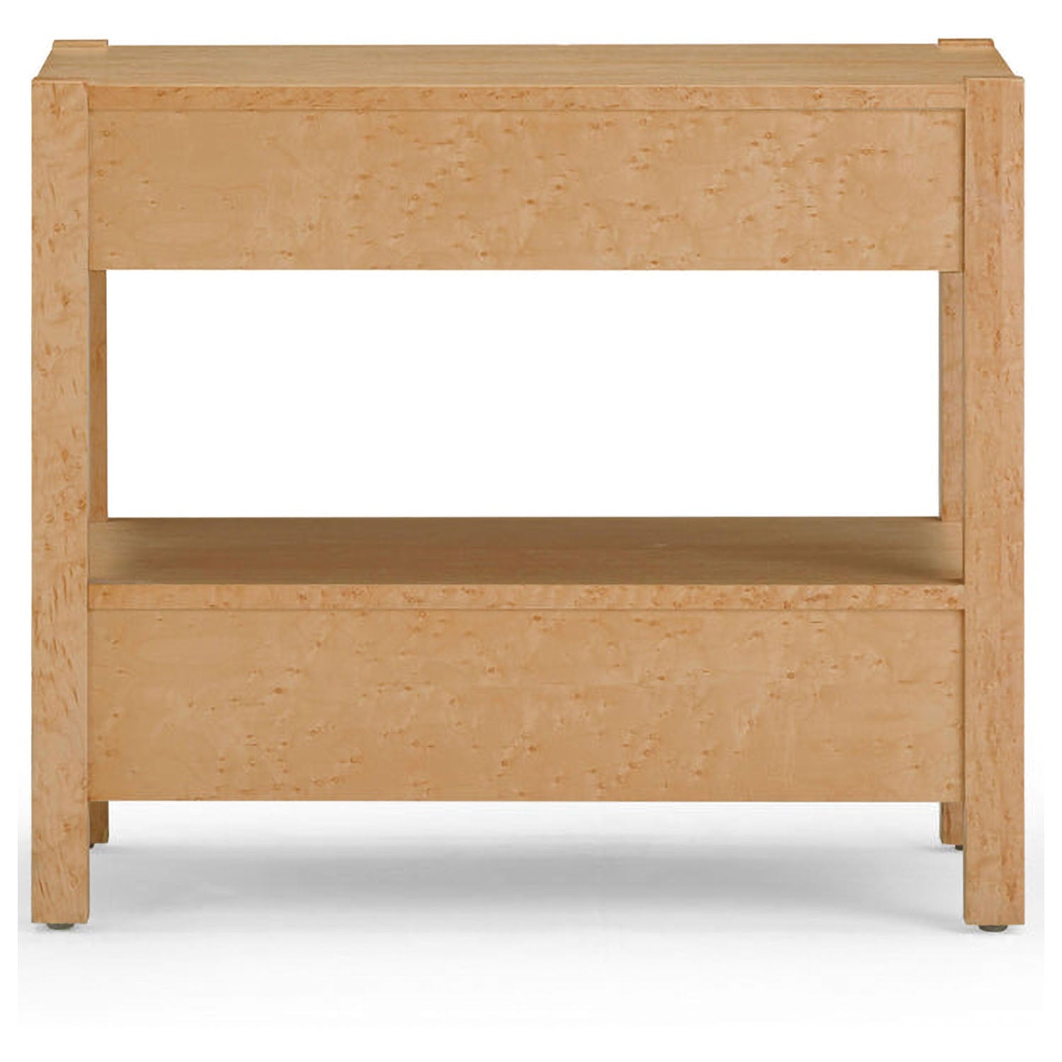 TOV Furniture Brandyss Birdseye Maple 2-Drawer Nightstand