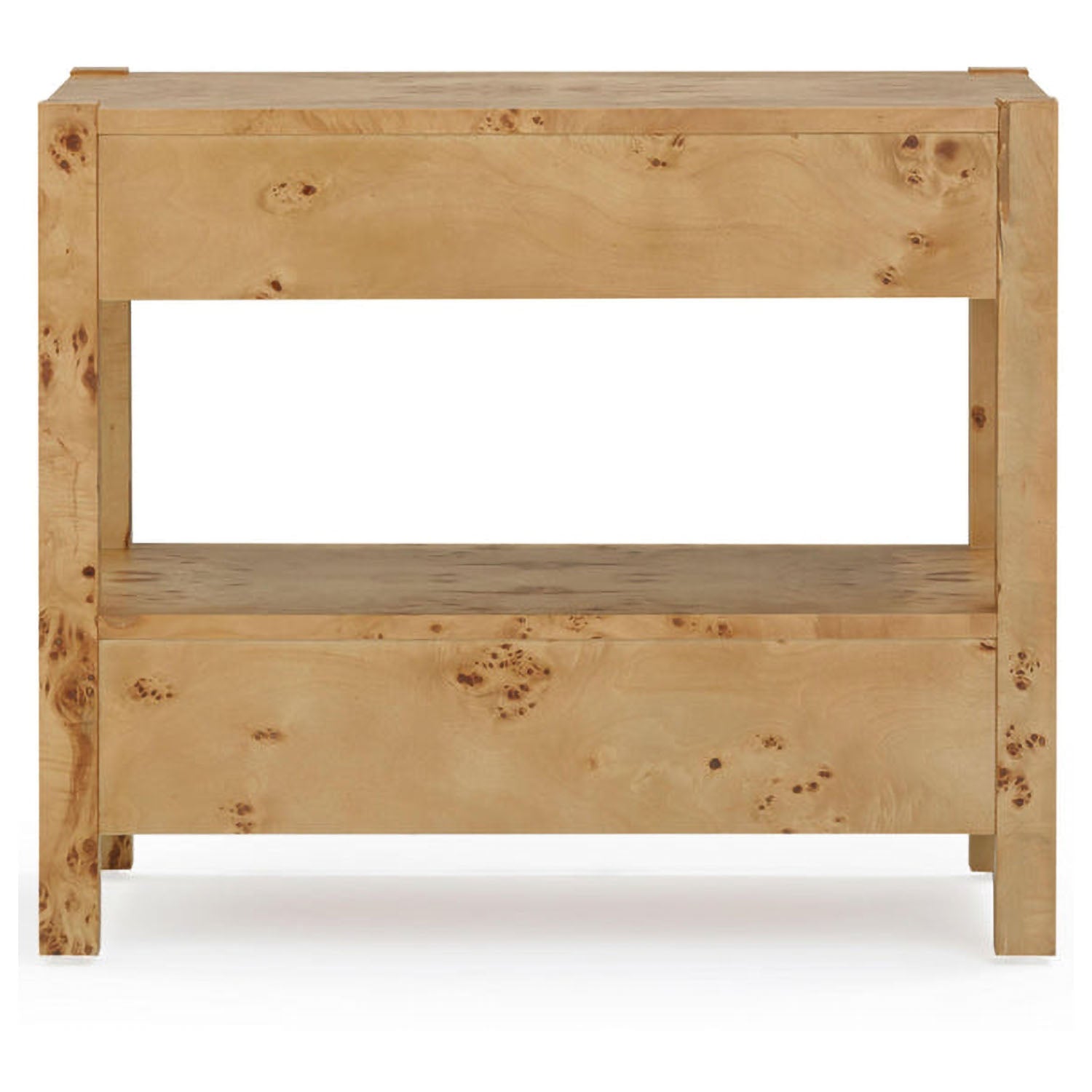 TOV Furniture Brandyss Honey Burl Nightstand