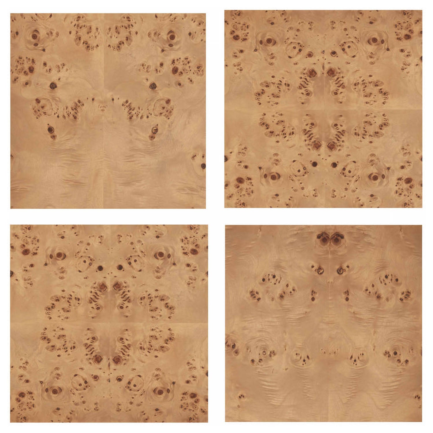 TOV Furniture Brandyss Honey Burl Nightstand