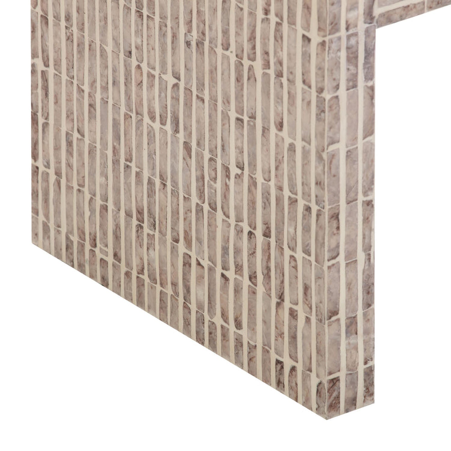 TOV Furniture Derry Capiz Shell Nightstand