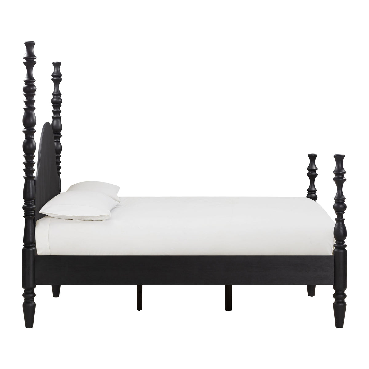 TOV Furniture Rosalie Black Ash Bed