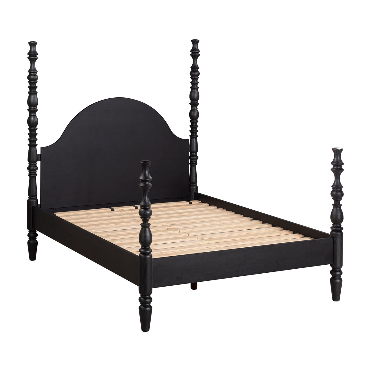 TOV Furniture Rosalie Black Ash Bed