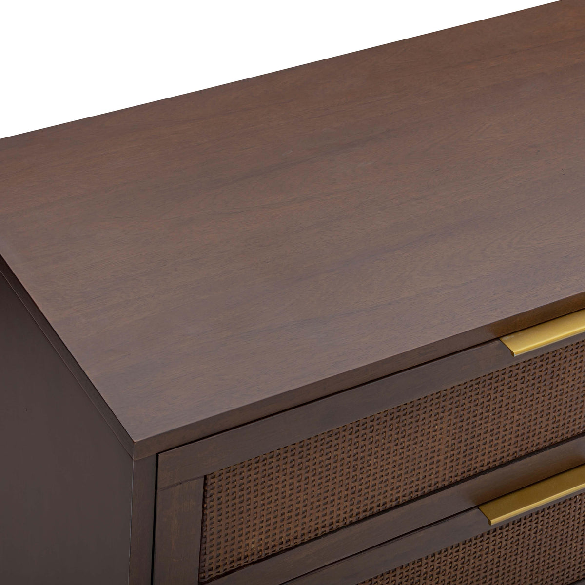 TOV Furniture Sierra 60in Cane 6-Drawer Dresser