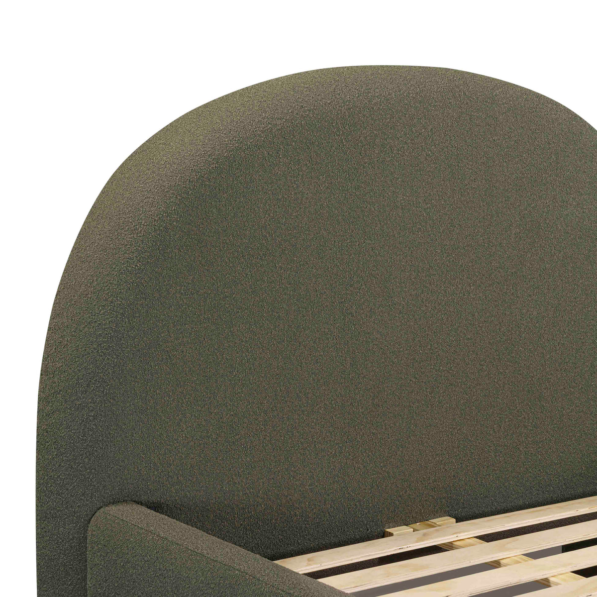 TOV Furniture Orphea Kale Green Performance Boucle Bed