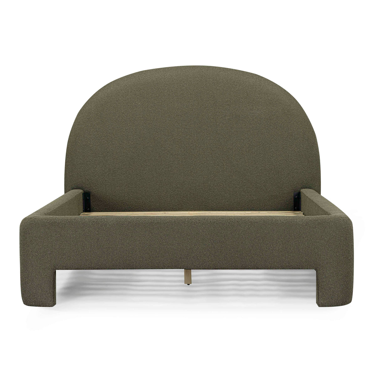 TOV Furniture Orphea Kale Green Performance Boucle Bed