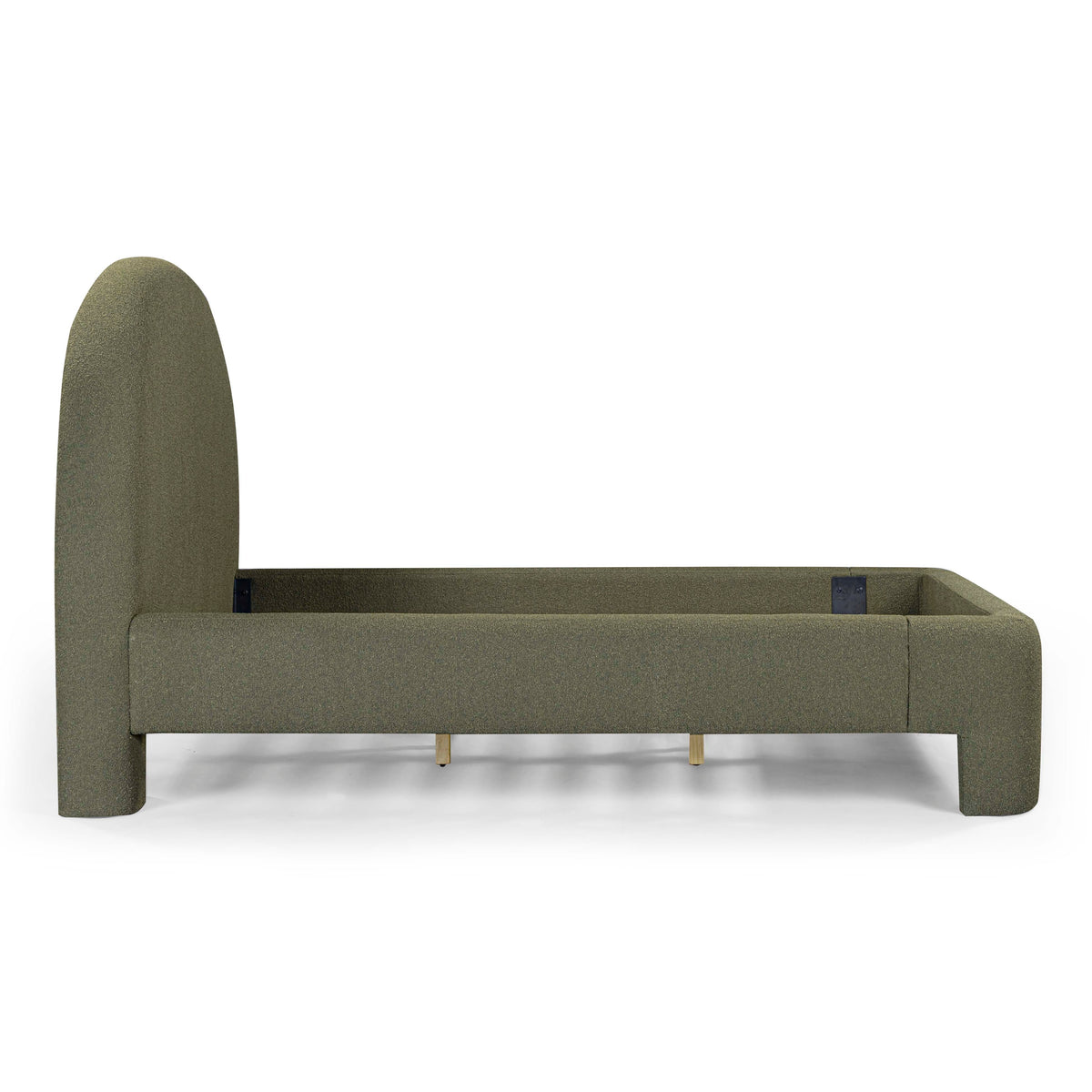 TOV Furniture Orphea Kale Green Performance Boucle Bed