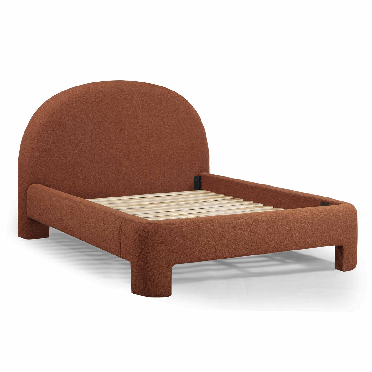 TOV Furniture Orphea Autumn Red Performance Boucle Bed