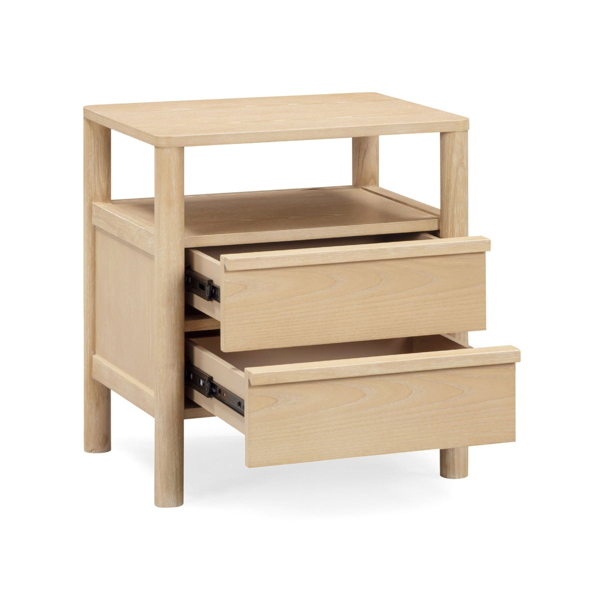 TOV Furniture Tyra Natural Ash 2-Drawer Nightstand
