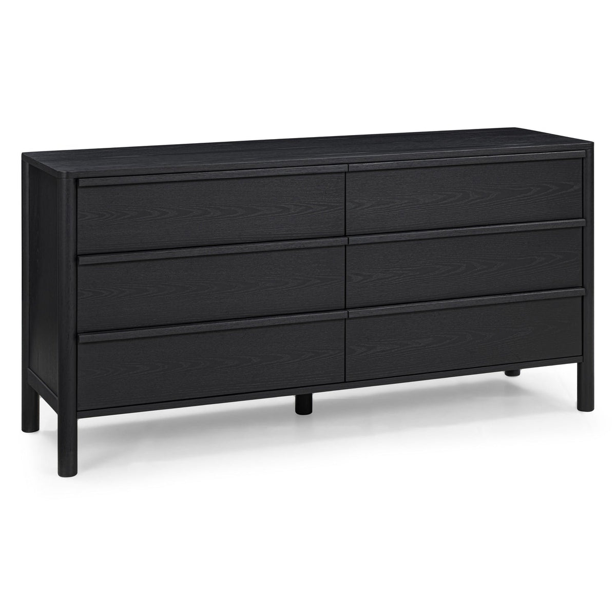 TOV Furniture Tyra Black Ash 6-Drawer Dresser