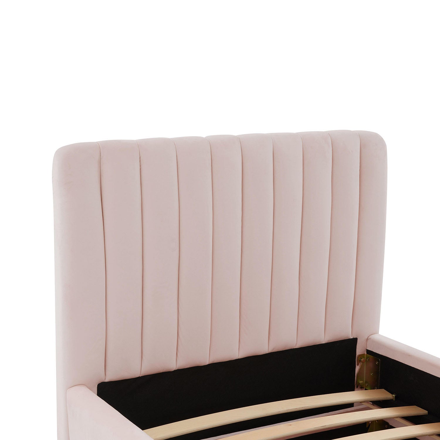 TOV Furniture Angela Velvet Trundle Twin Bed