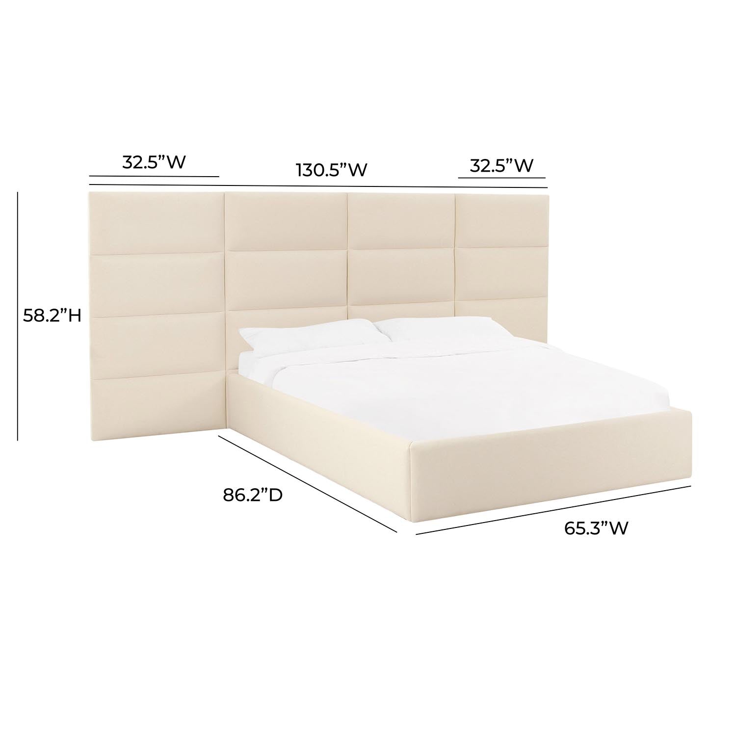 TOV Furniture Eliana Velvet Wings Set of 2