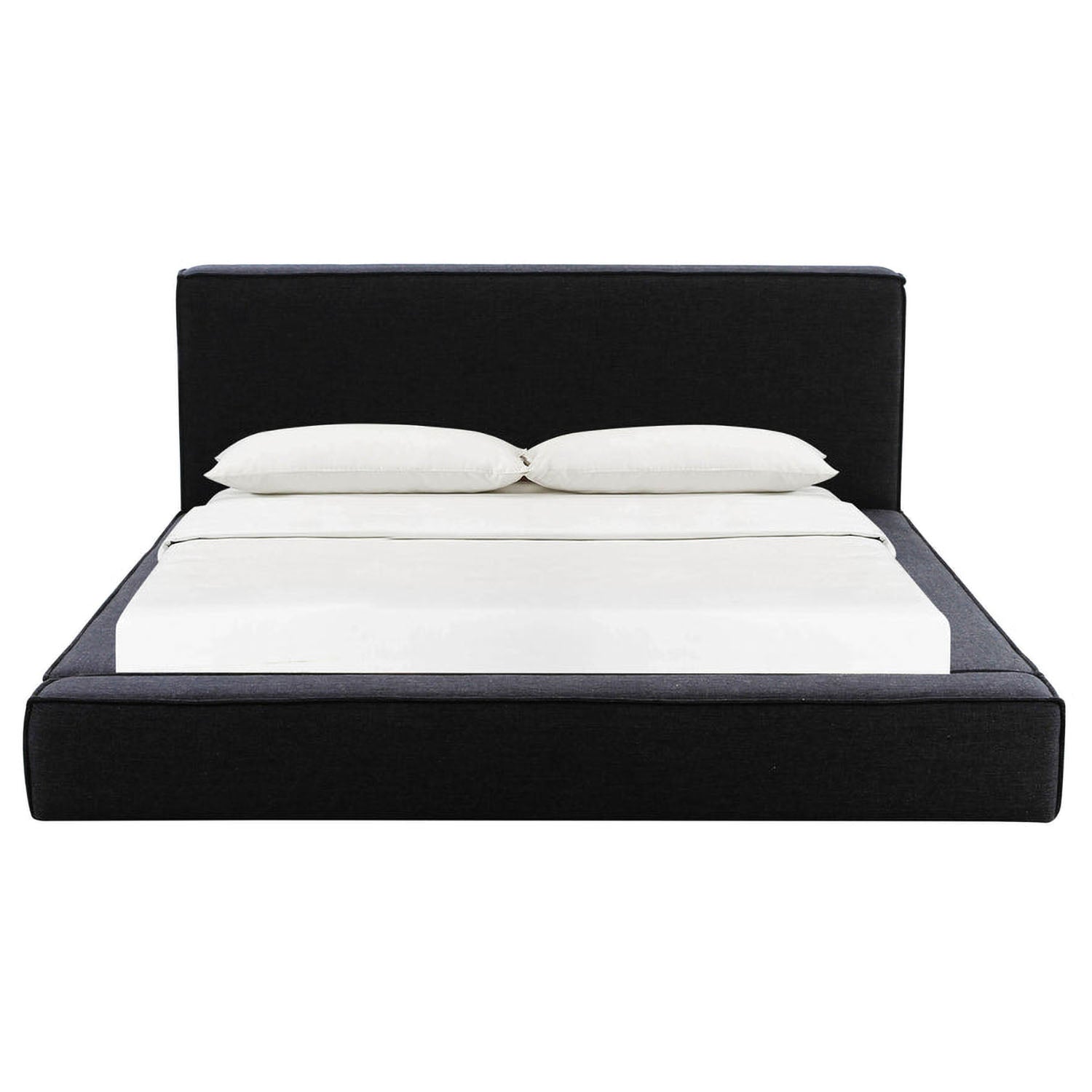 TOV Furniture Olafur Black Linen Bed