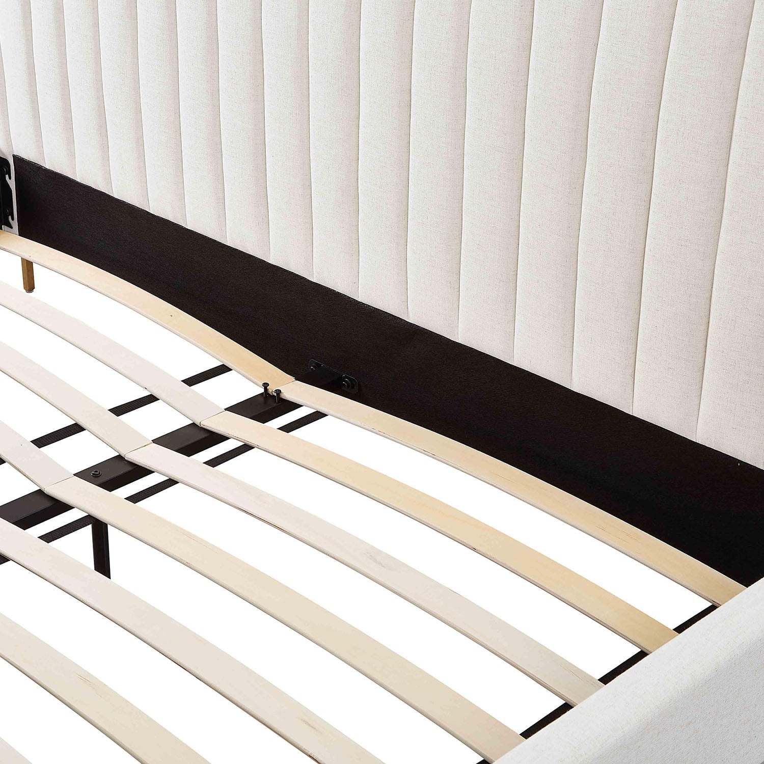 TOV Furniture Angela Upcycled Linen Bed