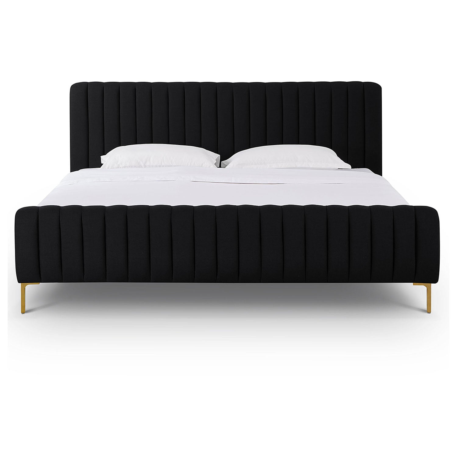 TOV Furniture Angela Upcycled Linen Bed