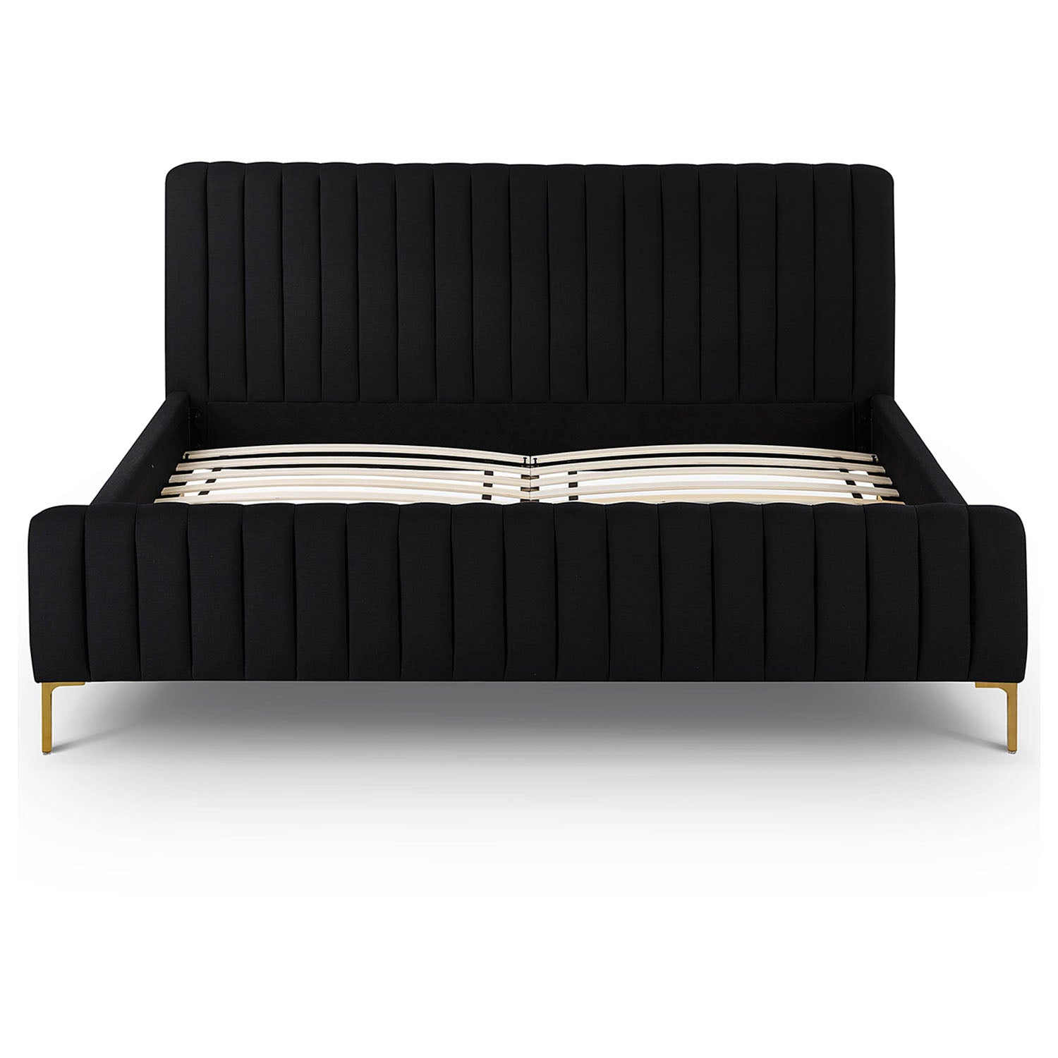 TOV Furniture Angela Upcycled Linen Bed