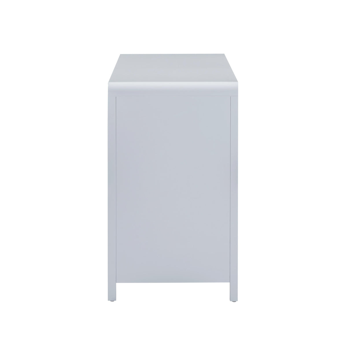 TOV Furniture Patty Blue Rattan 6 Drawer Dresser
