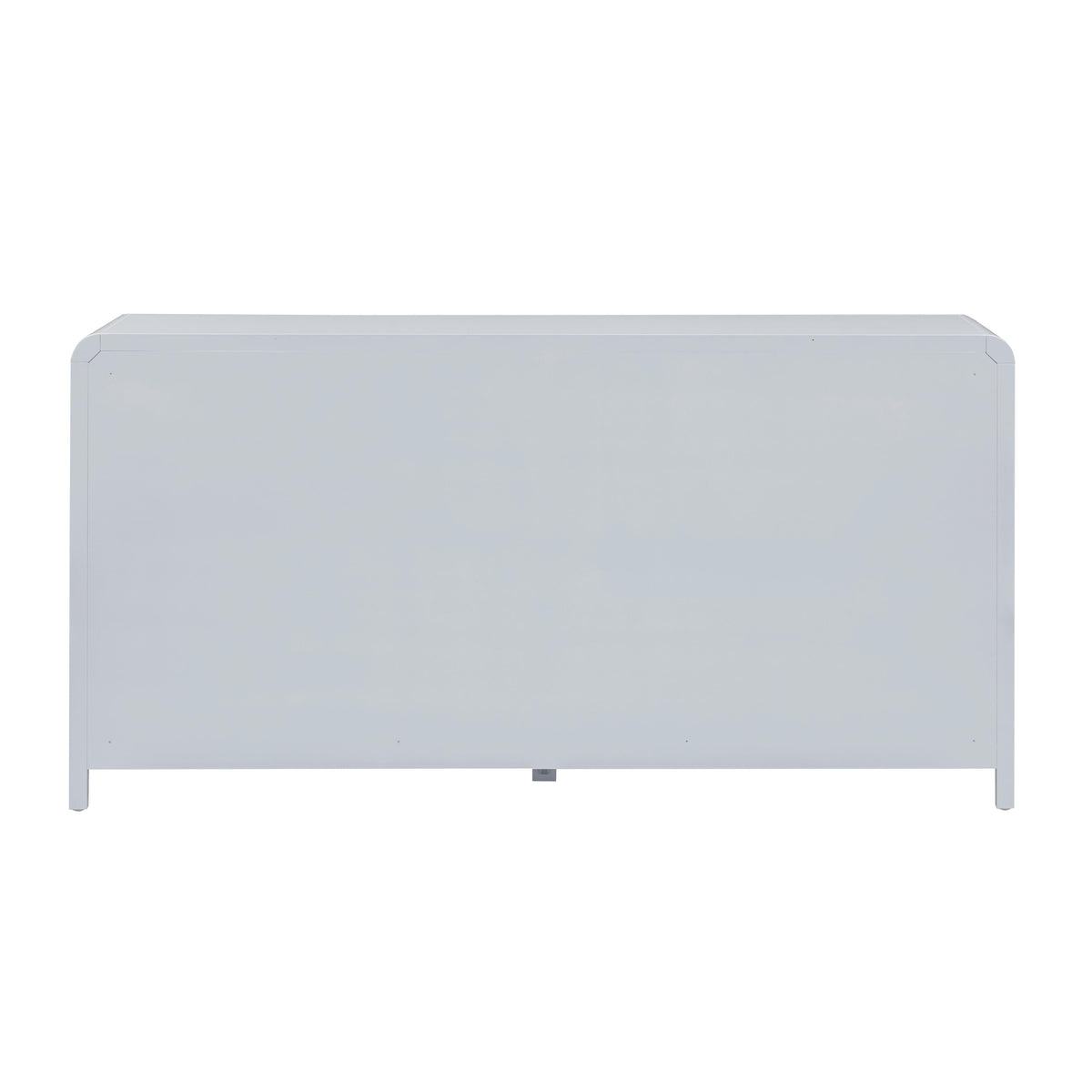 TOV Furniture Patty Blue Rattan 6 Drawer Dresser