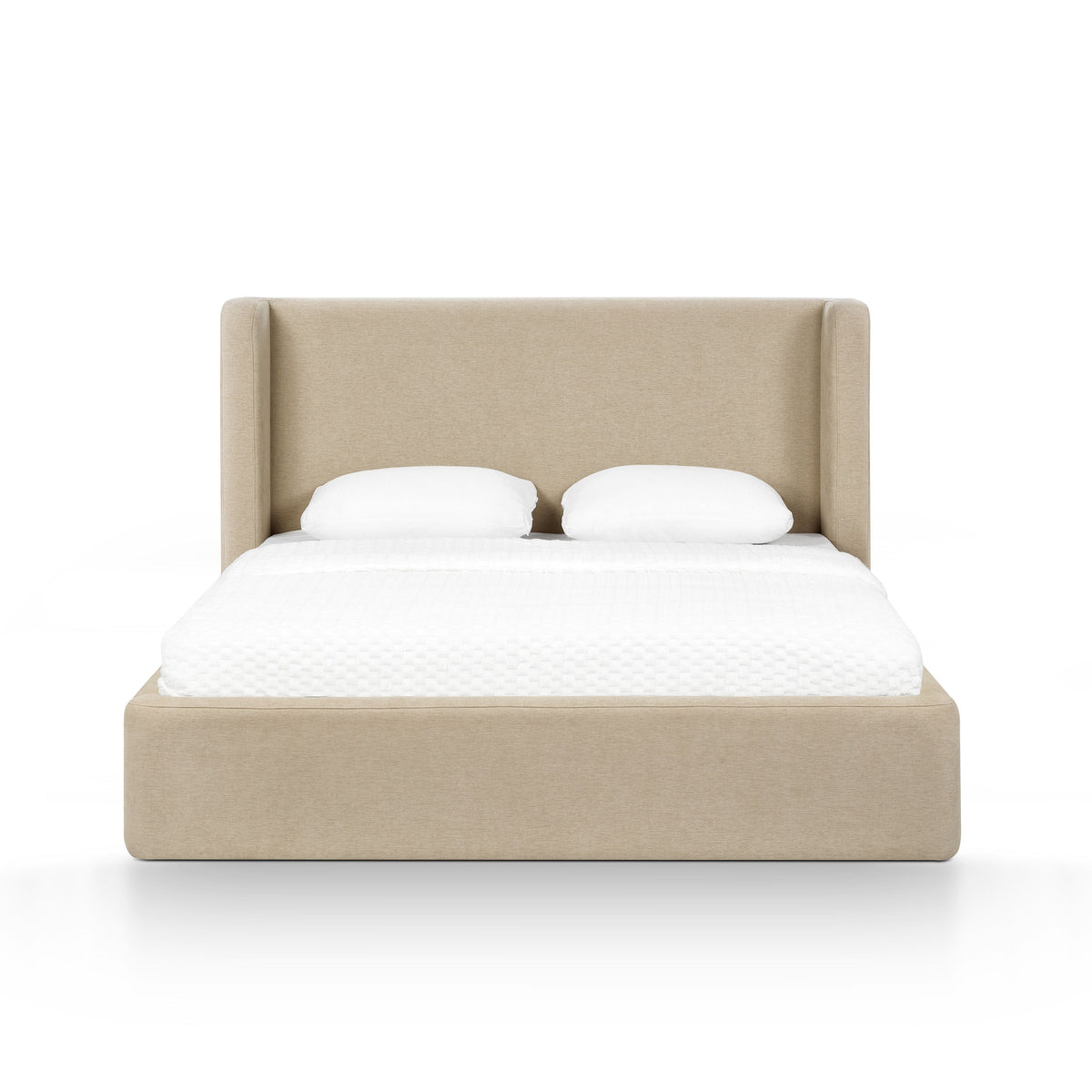 TOV Furniture Harmony Tan Performance Chenille Storage Bed