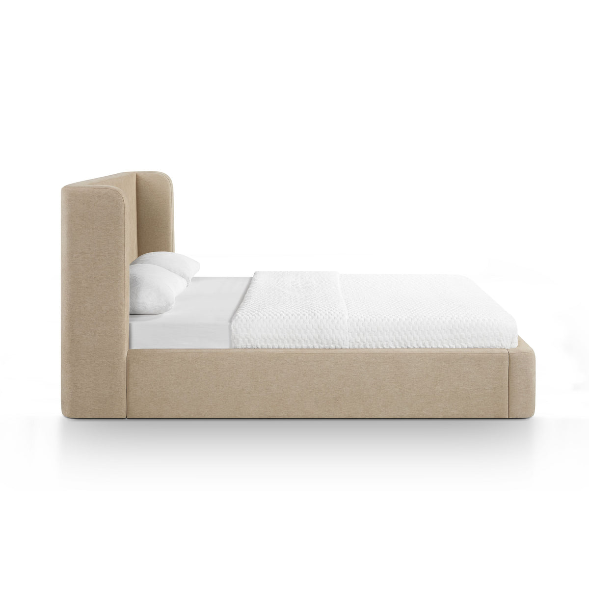 TOV Furniture Harmony Tan Performance Chenille Storage Bed