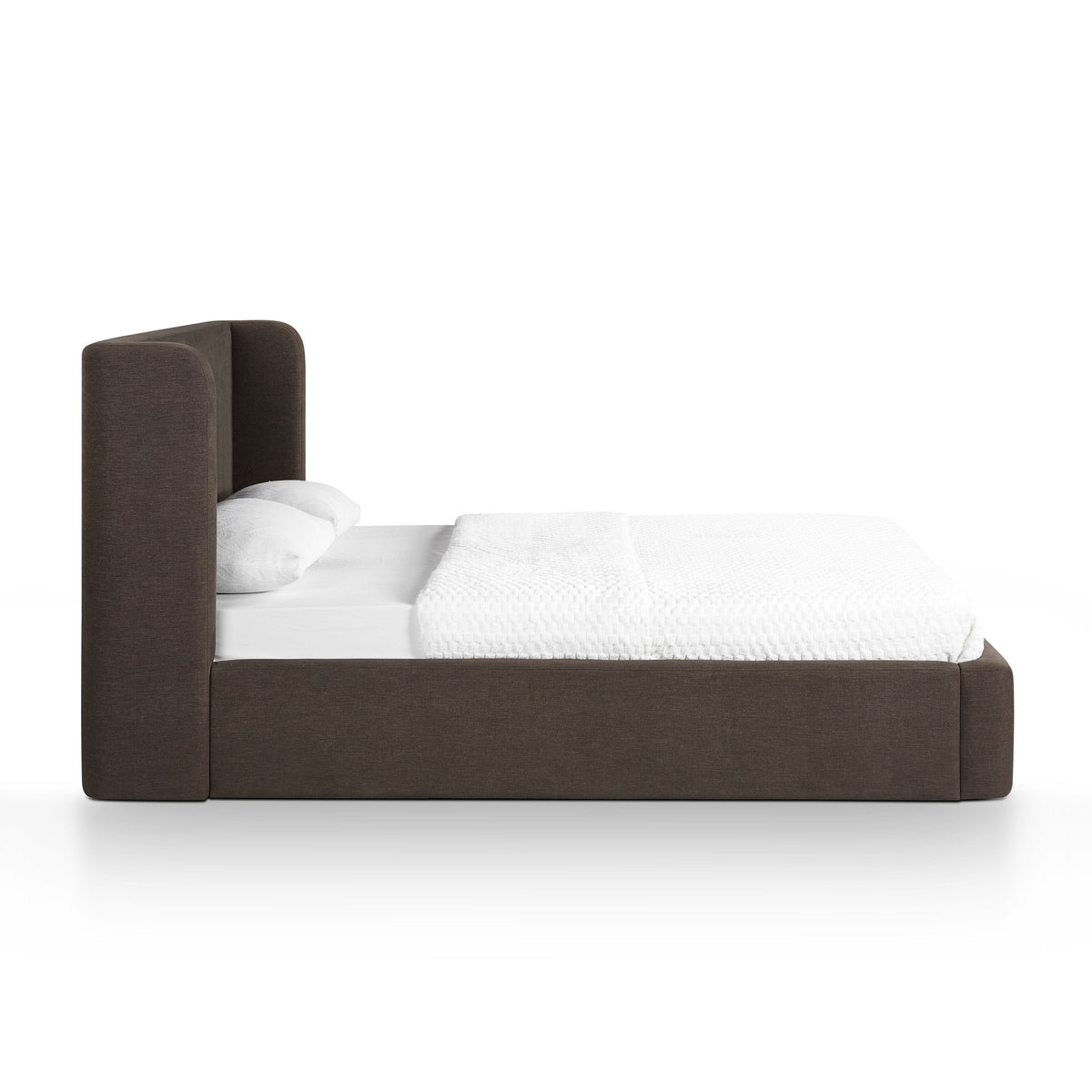 TOV Furniture Harmony Brown Performance Chenille Storage Bed