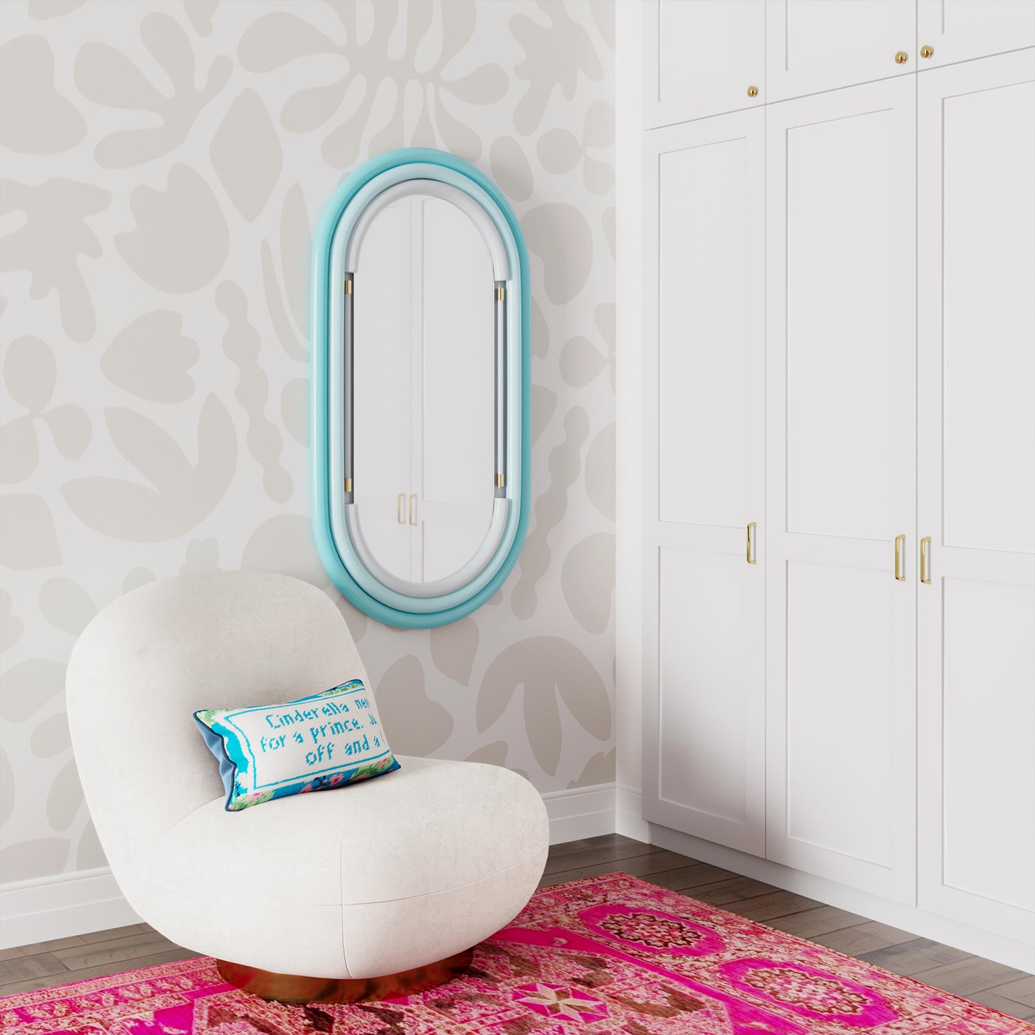TOV Furniture Neon Mirror