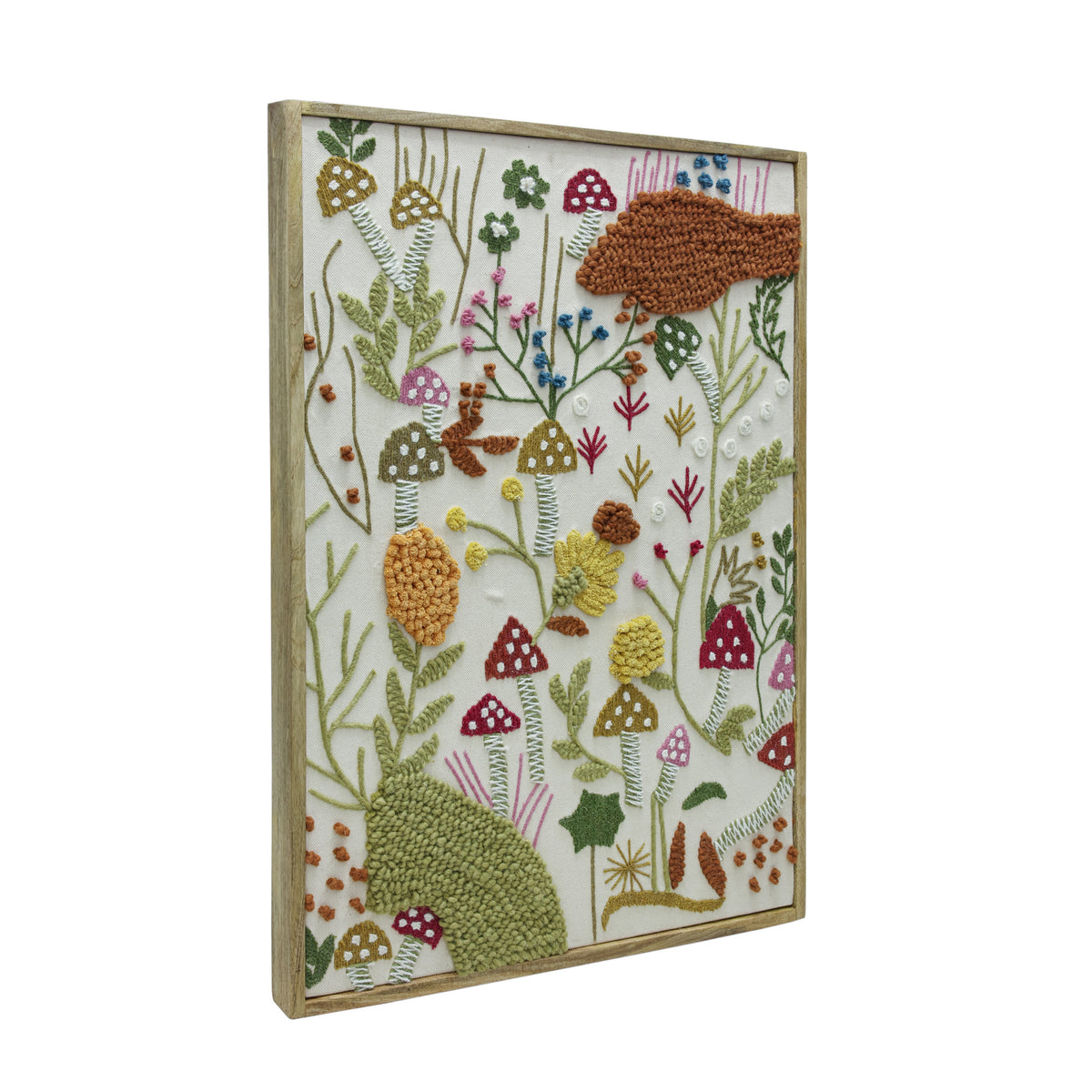 TOV Furniture Muro Forage Embroidered Large Wall Art