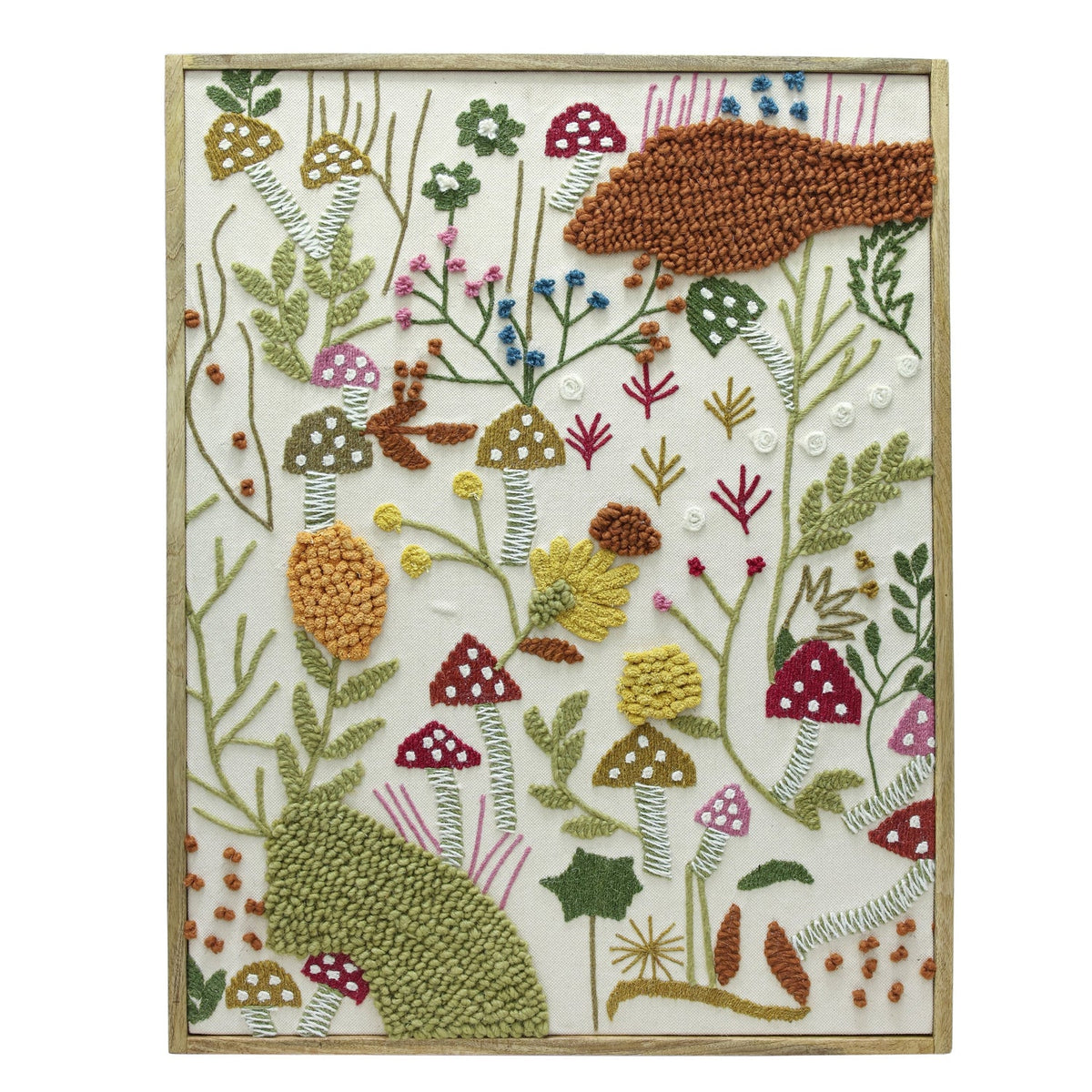 TOV Furniture Muro Forage Embroidered Large Wall Art