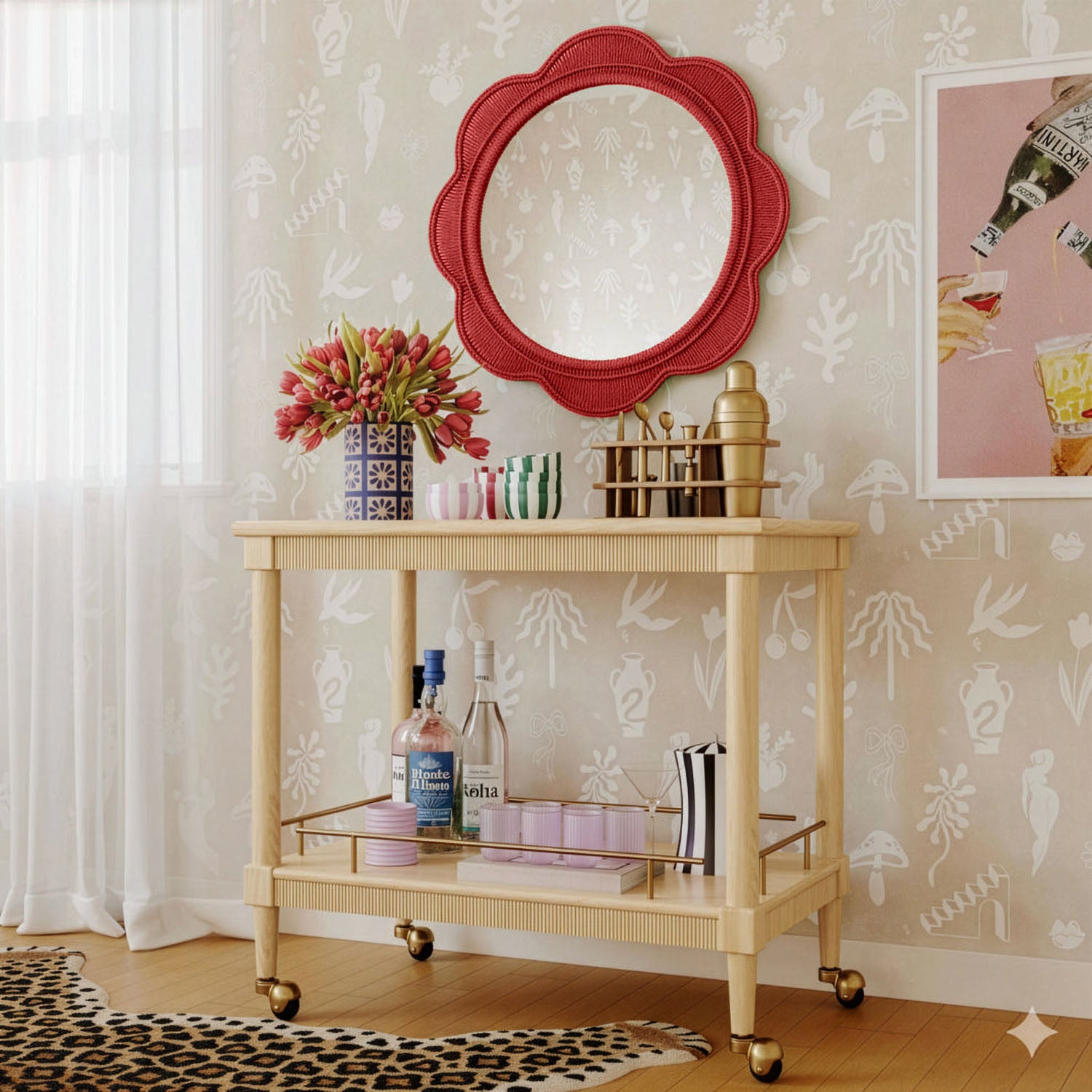 TOV Furniture Zeva Wall Mirror
