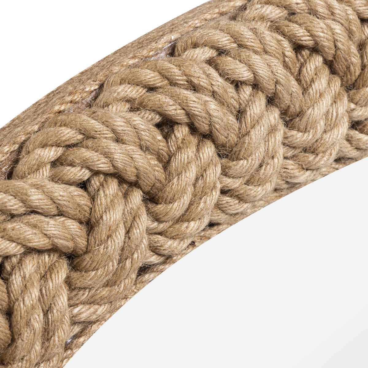 TOV Furniture Midge Rope Round Wall Mirror