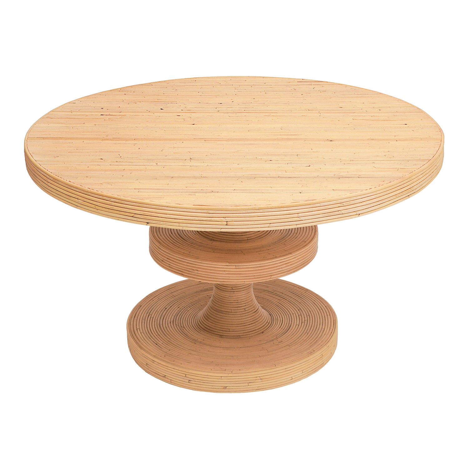 TOV Apollonia Rattan Round Dining Table
