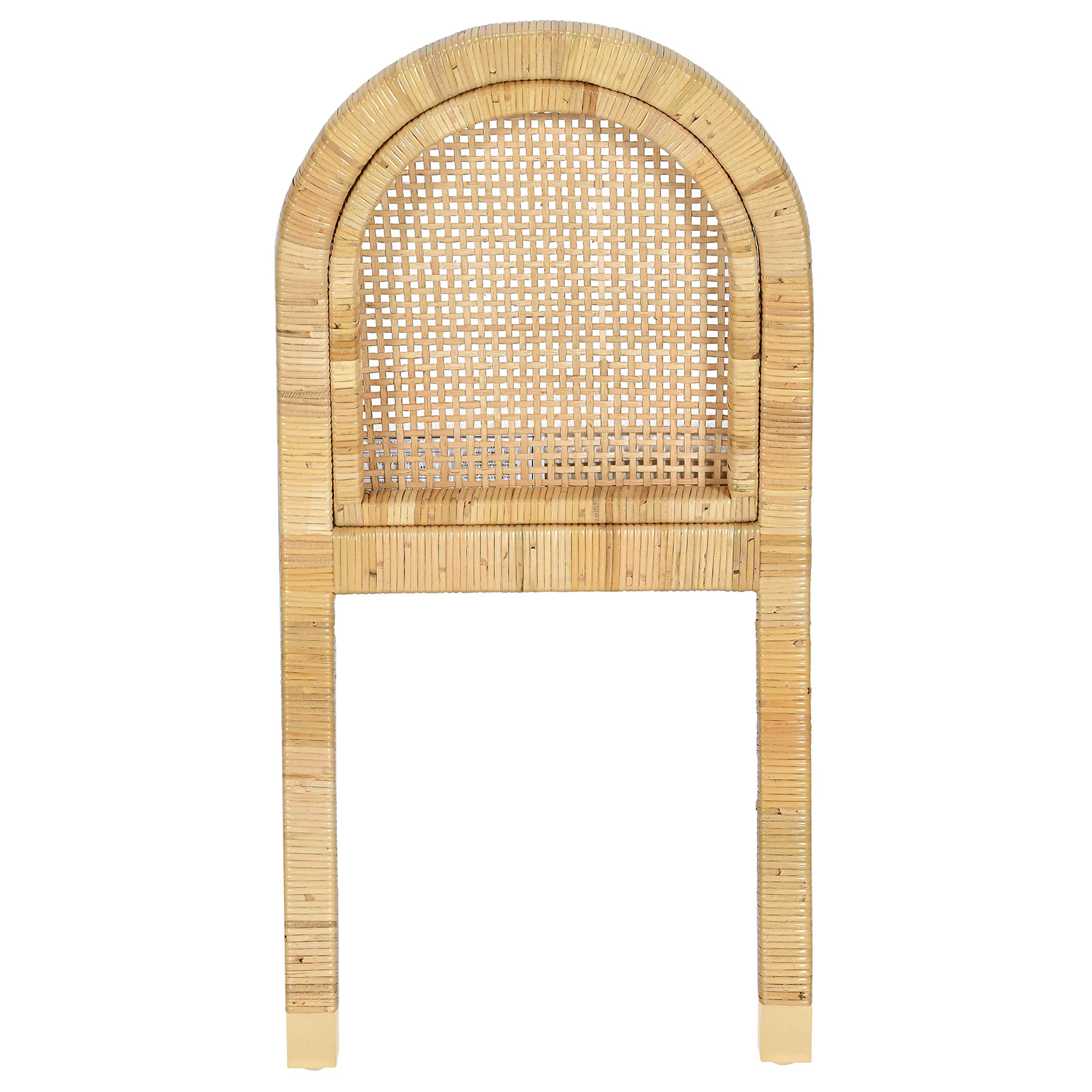 TOV Furniture Amara Cream Linen Arched Dining Chair