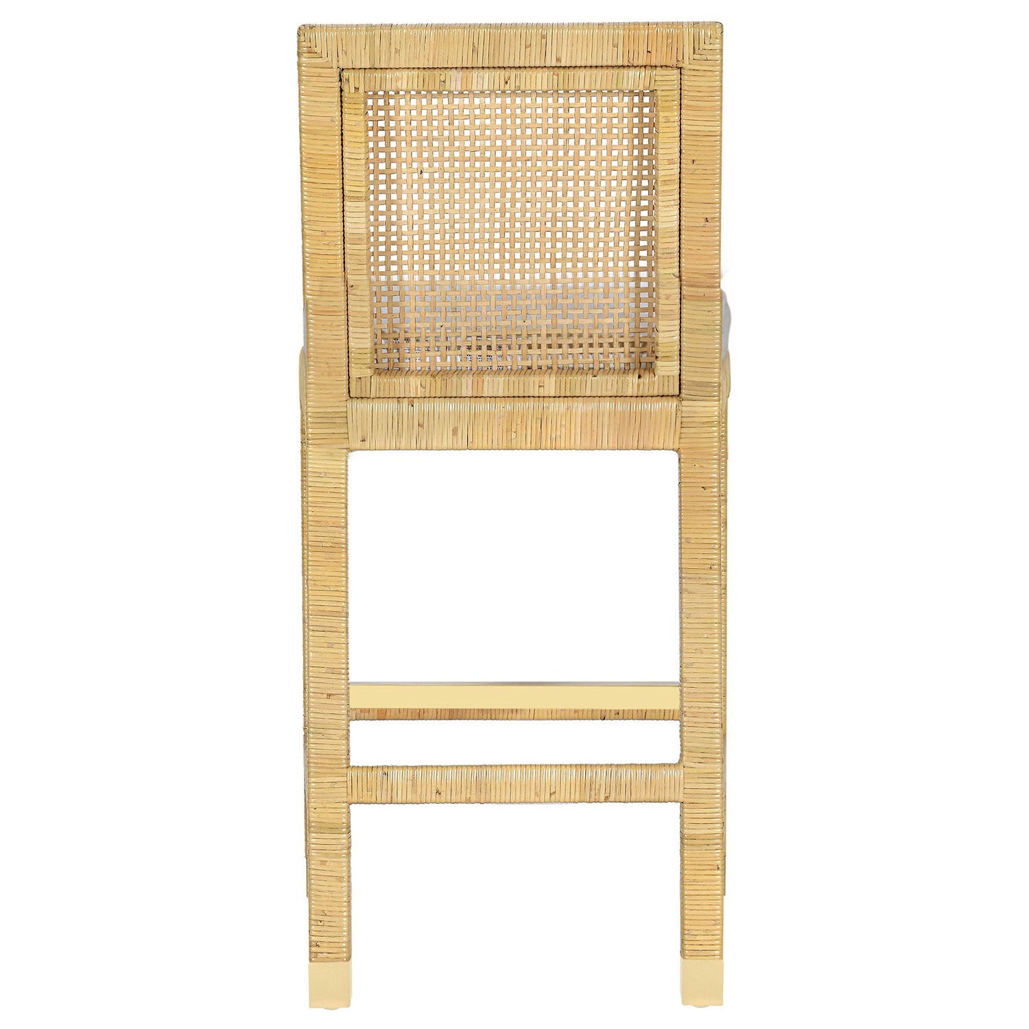 TOV Furniture Amara Cream Linen Dining Counter Stool