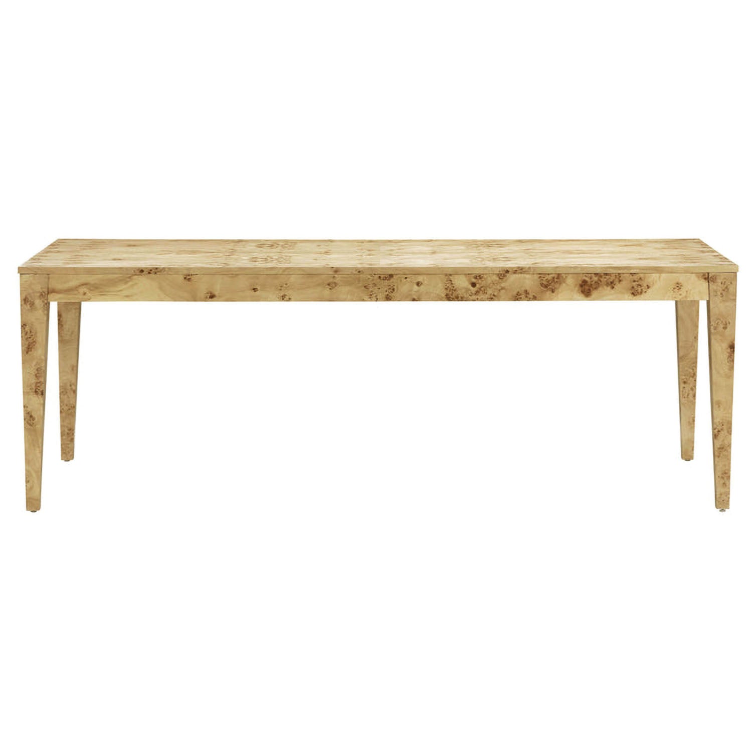TOV Furniture Brandyss Natural Burl Rectangular Dining Table