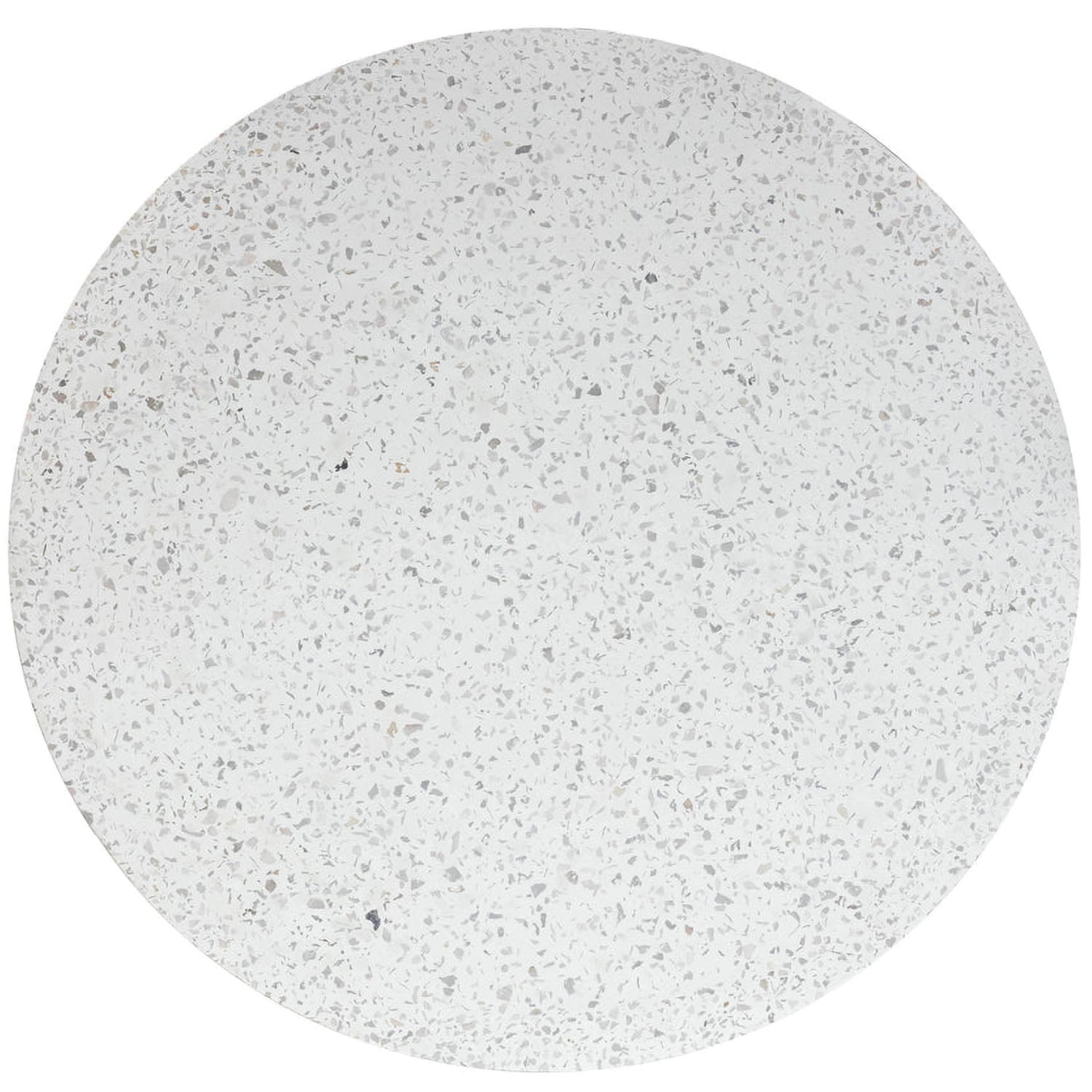 TOV Furniture Parcino Terrazzo Concrete Indoor/Outdoor Round Dining Table
