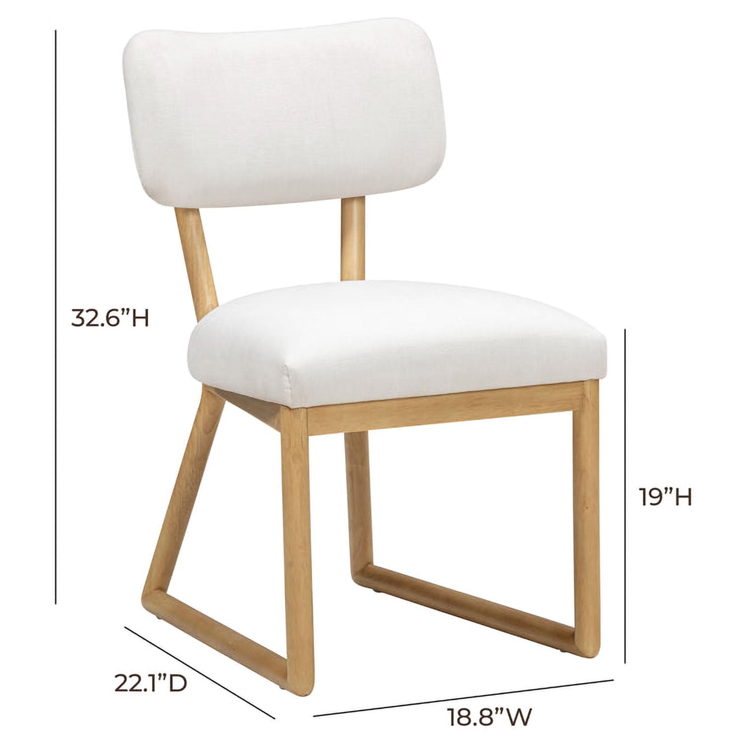 TOV Furniture Bobbie Performance Upcycled Dining Chair