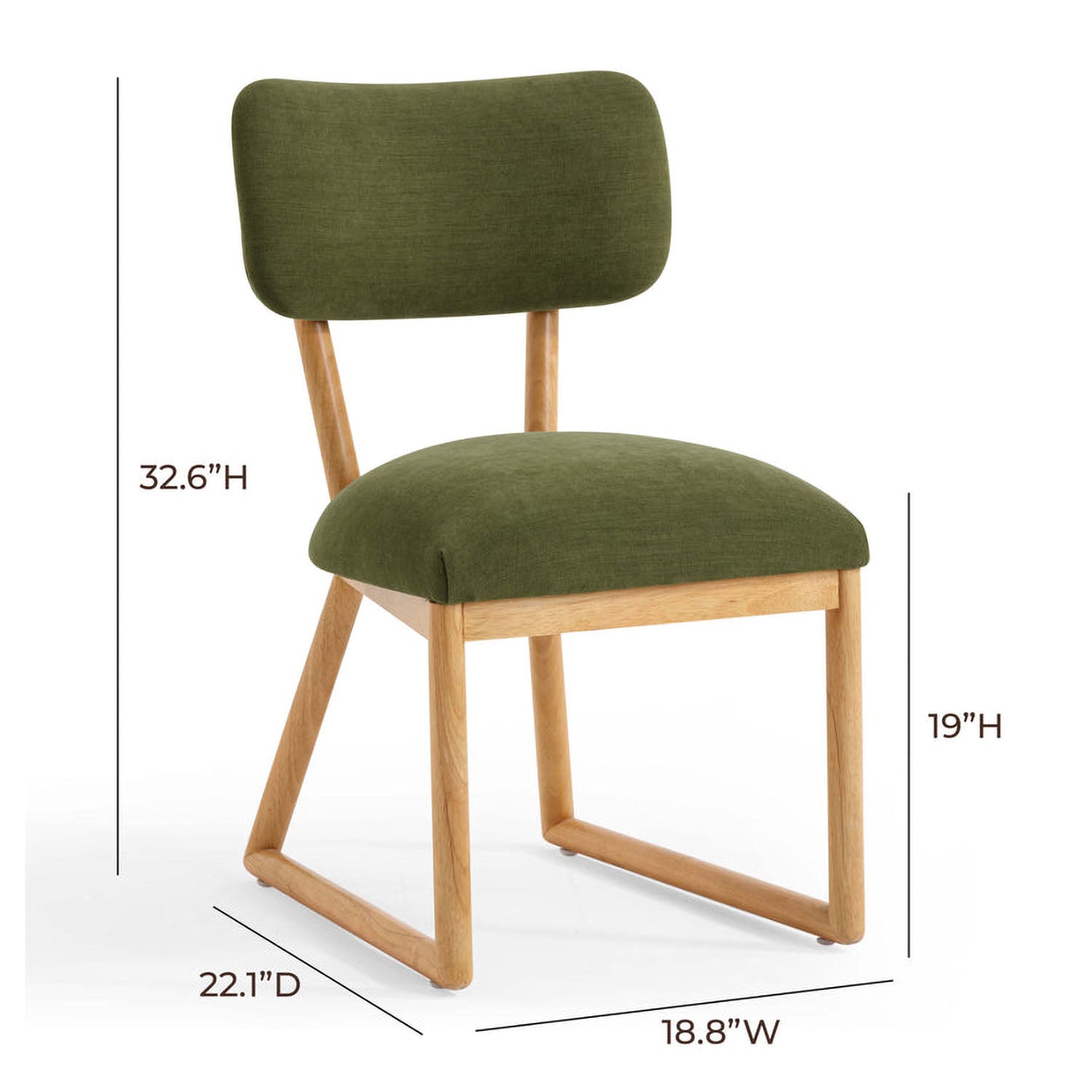 TOV Furniture Bobbie Performance Upcycled Dining Chair