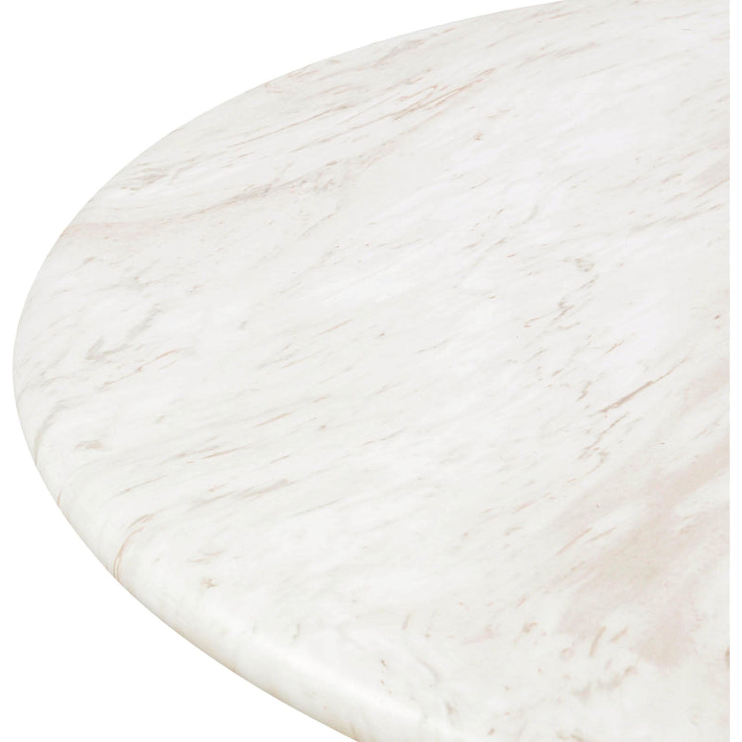 TOV Furniture Esme Faux Marble Indoor/Outdoor Round Dining Table