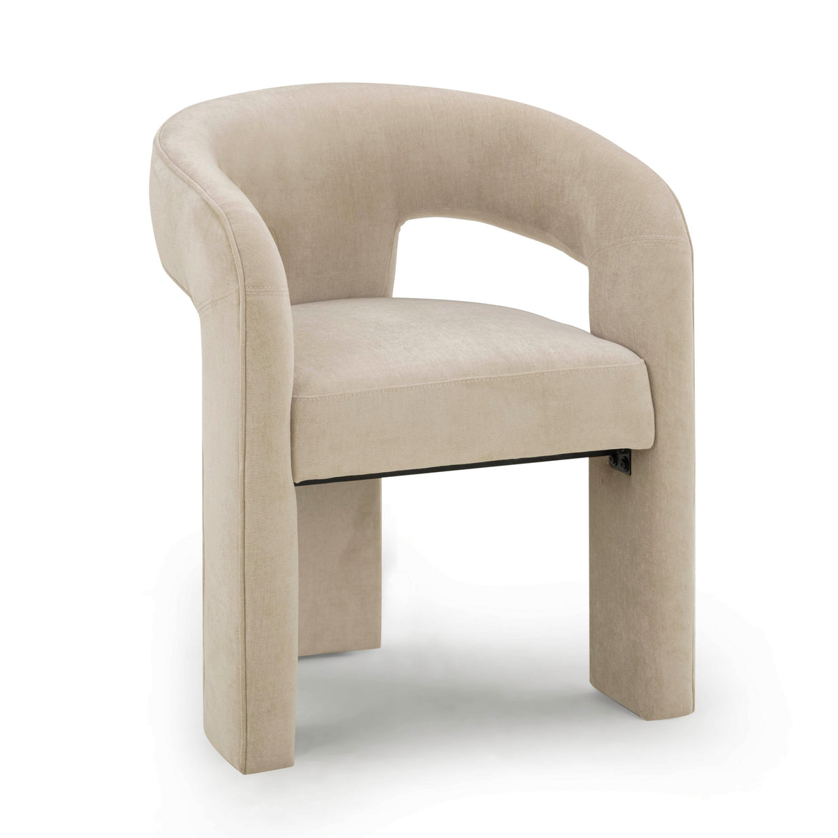 TOV Furniture Malone Taupe Performance Chenille Dining Chair