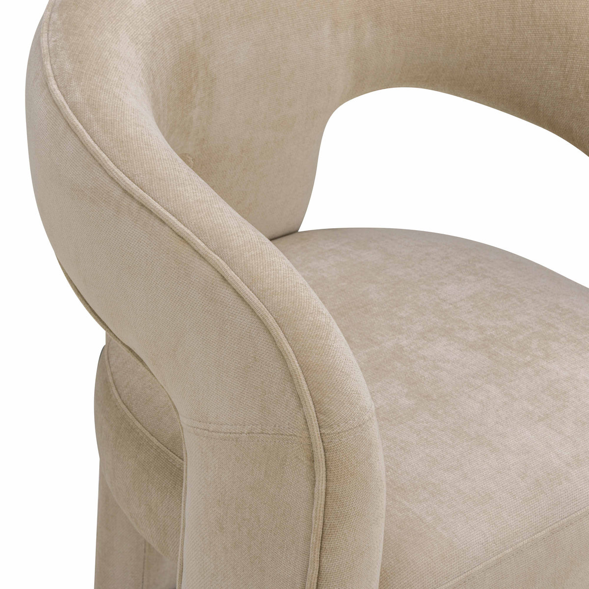 TOV Furniture Malone Taupe Performance Chenille Counter Stool