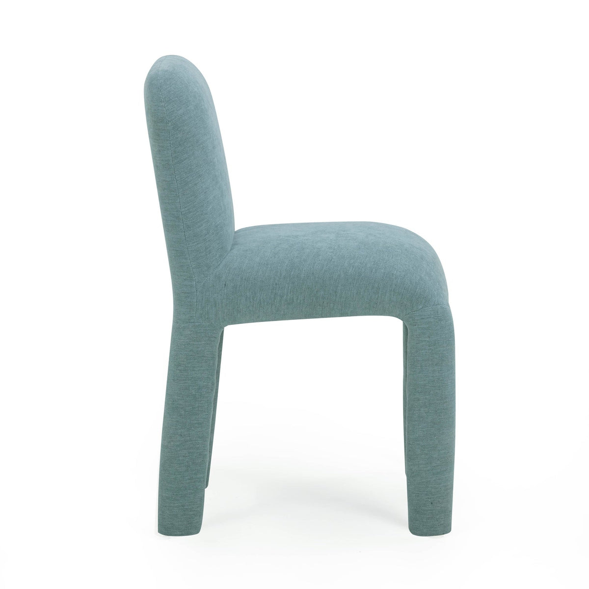 TOV Furniture Georgia Blue Performance Chenille Dining Chair