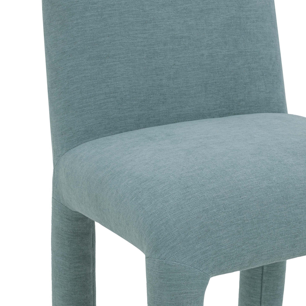 TOV Furniture Georgia Blue Performance Chenille Dining Chair